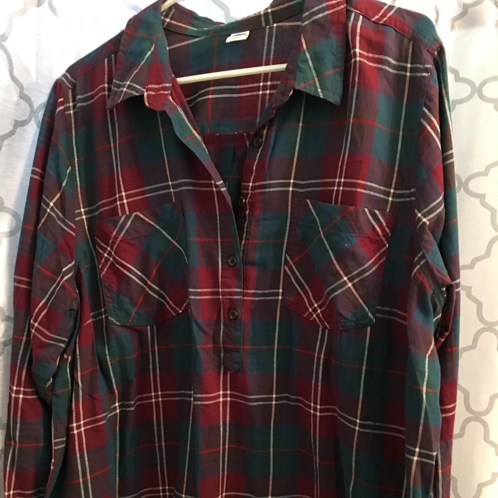 Old Navy flannel shirt 2X